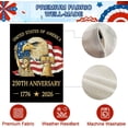 thumbnail image 4 of 250 Years America Double Sided Garden Flag 12.5x18 Inch 250th Anniversary USA Patriotic Banner Weatherproof Yard Banner with Statue of Liberty Design for 1776-2026 Commemorative Decoration, 4 of 9