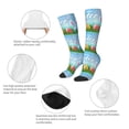 thumbnail image 6 of Easygdp Happy Easter Fashionable Adult Sockings&Sports Sockings&Breathable Sockings, Non-Pilling,Contrasting Color Design, 6 of 9
