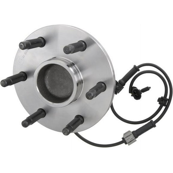 Front Wheel Bearing Hub Assembly - Flat Back - Compatible with 1999 - 2006 Chevy Silverado 1500 RWD 2000 2001 2002 2003 2004 2005