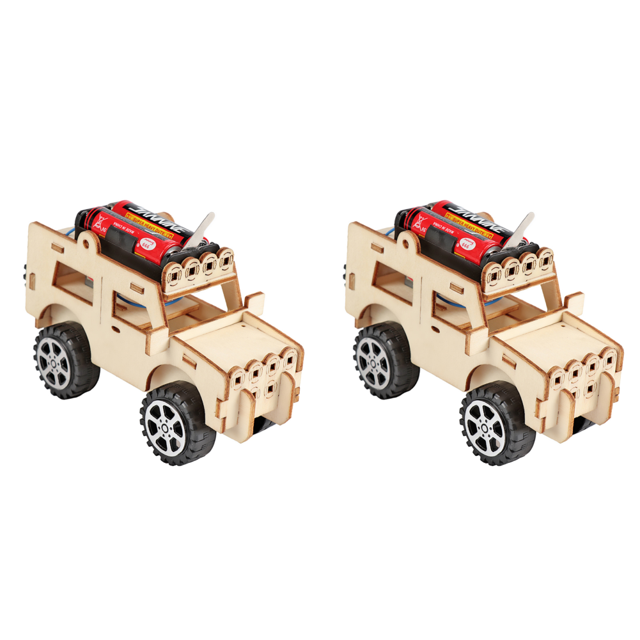 Kits Modelos Eléctricos DIY para Estudiantes Experimentos Científicos Vehículo Juguete