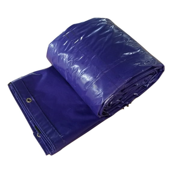 Xtarps-24' x 24'  Flatbed Truck Tarp - Light Weight Machinery Tarp, Purple