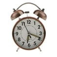 thumbnail image 4 of simhoa 3.5inch Quiet Metal Twin Clock Desk With Nightlight For #2 2, 4 of 8