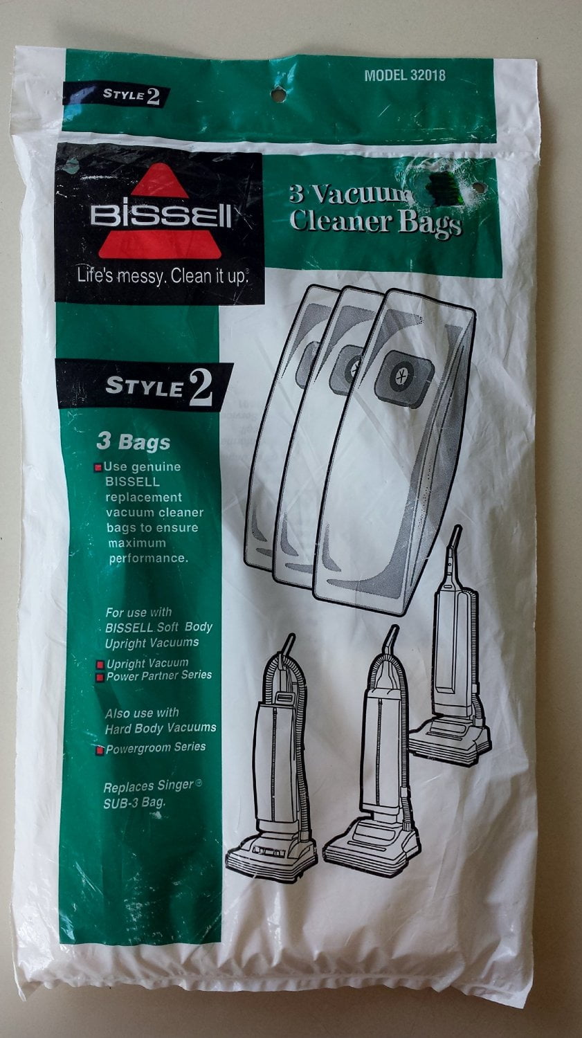 4 Bags Bissell  Genuine Sweepmaster 3000 Vacuum Cleaner Bags 