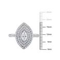 thumbnail image 2 of Everly Women's Diamond 14K White Gold Engagement Ring, 2 of 5