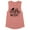 Desert Pink, variant on Crafty Witch Women's Muscle Tank Small White