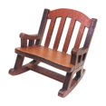 thumbnail image 4 of PENIKOKO Mini Rocking Chair Decorations 1Pc Wooden Mini Chair for Home 5.7*2.6in, 4 of 8