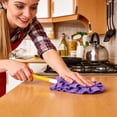 thumbnail image 3 of Reusable Duster Refills, 360° Heavy Duty Fleece Duster Refills Reusable Duster Pads Washable Cleaning Pads Tools for Cleaning Ceiling Fan Window Kitchen (5pc), 3 of 7