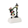 thumbnail image 2 of FG Square Snowman Stack Streetlamp Accessories Figurines | Christmas Village House Collection for Christmas Decorations and Gift | Multicolor with LED Lights, 2 of 6