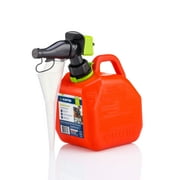 Scepter 1 Gallon SmartControl Gas Can with Funnel, FR1G103, Red Fuel Container. 1gallon gas can