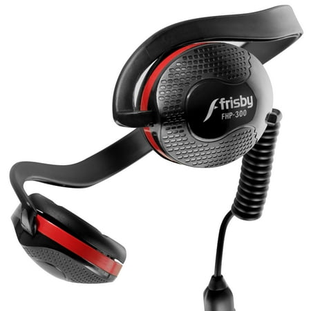 Frisby FHP-300 Neckband Headphone w/ Mic for PC Computer Smartphone