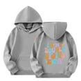 thumbnail image 1 of Double Digits Birthday Hooded Sports Jacket Athletic Pullover Sweatshirt With Pocket For Girls, 1 of 7