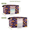 thumbnail image 2 of Foldable Clothes Storage Bags Clothes Organizer Bin with Clear Windows for Clothes Bedding Pumpkins and Stars, 2 of 6