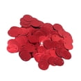 thumbnail image 1 of simhoa Jolis Sequins Ronds pour Danse du Ventre Fabrication de Bijoux Sequins 16mm Rouge, 1 of 8