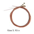 thumbnail image 2 of Guitar String Steel Rust-proof Folk Easily Install Simple Design Steel Firm Structure Rust-proof Acoustic Strings Brass Sweet Gift Replaced Tools Chords Copper, 2 of 9