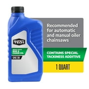 Super Tech High-Performance Chainsaw Bar and Chain Oil, 1 Quart