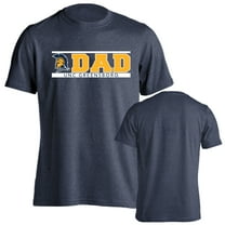 University of North Carolina Greensboro Spartans Dad Proud Parent Short Sleeve T-Shirt