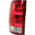 thumbnail image 3 of For 2010 2011 GMC Sierra 1500 Tail Light Driver and Passenger Side Bulbs Included DOT Certified GM2800250, GM2801250 | 20840273, 20840274 Hybrid; 2nd Design, 3 of 4