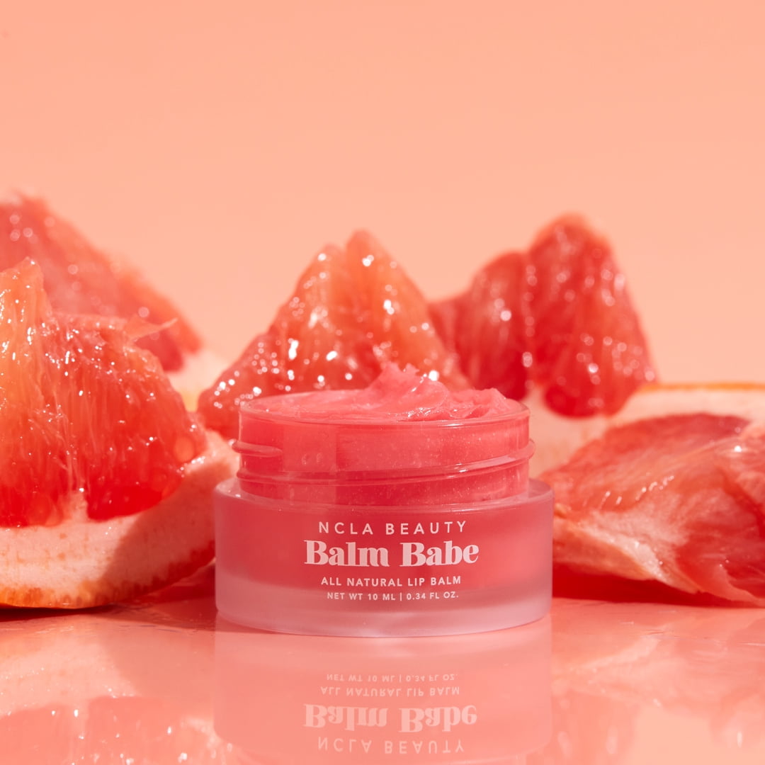 NCLA Beauty Balm Babe Pink Grapefruit Lip Balm, 10 ml