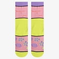 thumbnail image 2 of ODD SOX – Patrick Star Mash Up – Novelty Crew Socks – Size Large – Men's 8–12 / Women's 9.5–13.5 –, 2 of 2