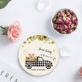 thumbnail image 4 of KXMDXA Farm Pig in Plaid Truck Sunflowers Old Newspaper Set of 8 Round Coaster for Drinks, Absorbent Ceramic Stone Coasters Cup Mat with Cork Base for Home Kitchen Room Coffee Table Bar Decor, 4 of 6
