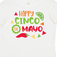 thumbnail image 4 of Inktastic Happy Cinco De Mayo with Lime and Red Pepper Boys or Girls Toddler T-Shirt, 4 of 5