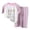 Light Purple, variant on felwors Cute Pajamas for Little & Big Girls – Kids Summer Short Sleeves Shirt & Pants PJ Set Jammies(Blue,14-16 Years)