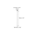 thumbnail image 2 of Uxcell 100 Pcs Silver Plated Ball Head Pins 0.63 inch Wire Head Pins 24 Gauge Brass Head Pins for DIY Craft Jewelry Making, 2 of 7