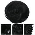 thumbnail image 4 of KAKOWELY Postizo de moño falso, moño con pinza, postizo de moño, soporte para moños de cabello rizado, 4 of 4