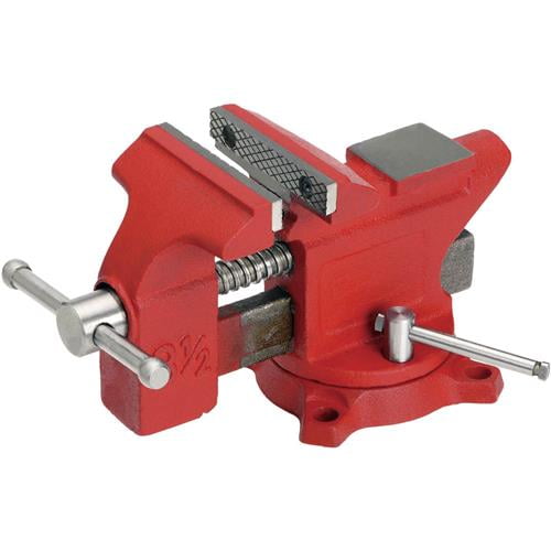 Grizzly Industrial G7061 3 1 2 Bench Vise W Swivel Base