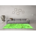 thumbnail image 3 of Ahgly Company Indoor Rectangle Abstract Green Modern Area Rugs, 8' x 10', 3 of 4