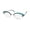 bronze / teal, variant on KOALI 20070K CAT EYE EYEGLASS FRAME/GLASSES RETRO VINTAGE 50S/60S LOOK EUROPEAN