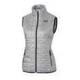 thumbnail image 2 of Women's Cutter & Buck  Gray Vanderbilt Commodores Vault Rainier PrimaLoft Eco Insulated Full-Zip Puffer Vest, 2 of 3
