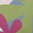 thumbnail image 2 of Simply Daisy 14x20-inch Rectangle Bold Flowers Polyester Indoor Pillow, Apple Green Qty 1, 2 of 3