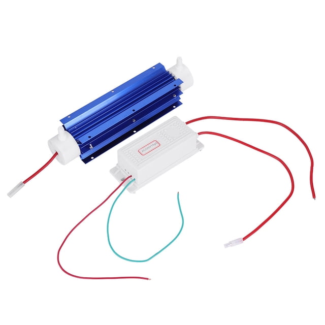 Generador de ozono, ozonizador, ionizador, purificador de aire, tubo de cuarzo, fuente de alimentación 220 V, 10 g