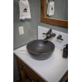 thumbnail image 5 of Eden Bath EB-S003BL-H Small Vessel Sink Bowl - Honed Black Limestone, 5 of 11