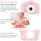 thumbnail image 3 of Cámara para niños Cámara digital para niños mejorada para niñas y niños, 1080 IPS Cámara de video para niños Juguetes Regalo para niños de 3 a 10 años [Tarjeta de memoria de 32 GB, cubierta protectora incluida] (Rosa) Zhivalor WMXL-45-2, 3 of 6
