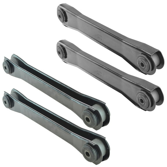 TRQ Upper Lower Control Arm Front LH RH Set of 4 for 00-01 Dodge Ram 1500 4WD PSA62859