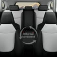 thumbnail image 3 of AOMSAZTO Custom Fit Corolla Car Seat Covers for 2020-2023 Toyota (SE,SE Apex Edition,SE Nightshade Edition) - Full Set Leather(Black & Grey), 3 of 5
