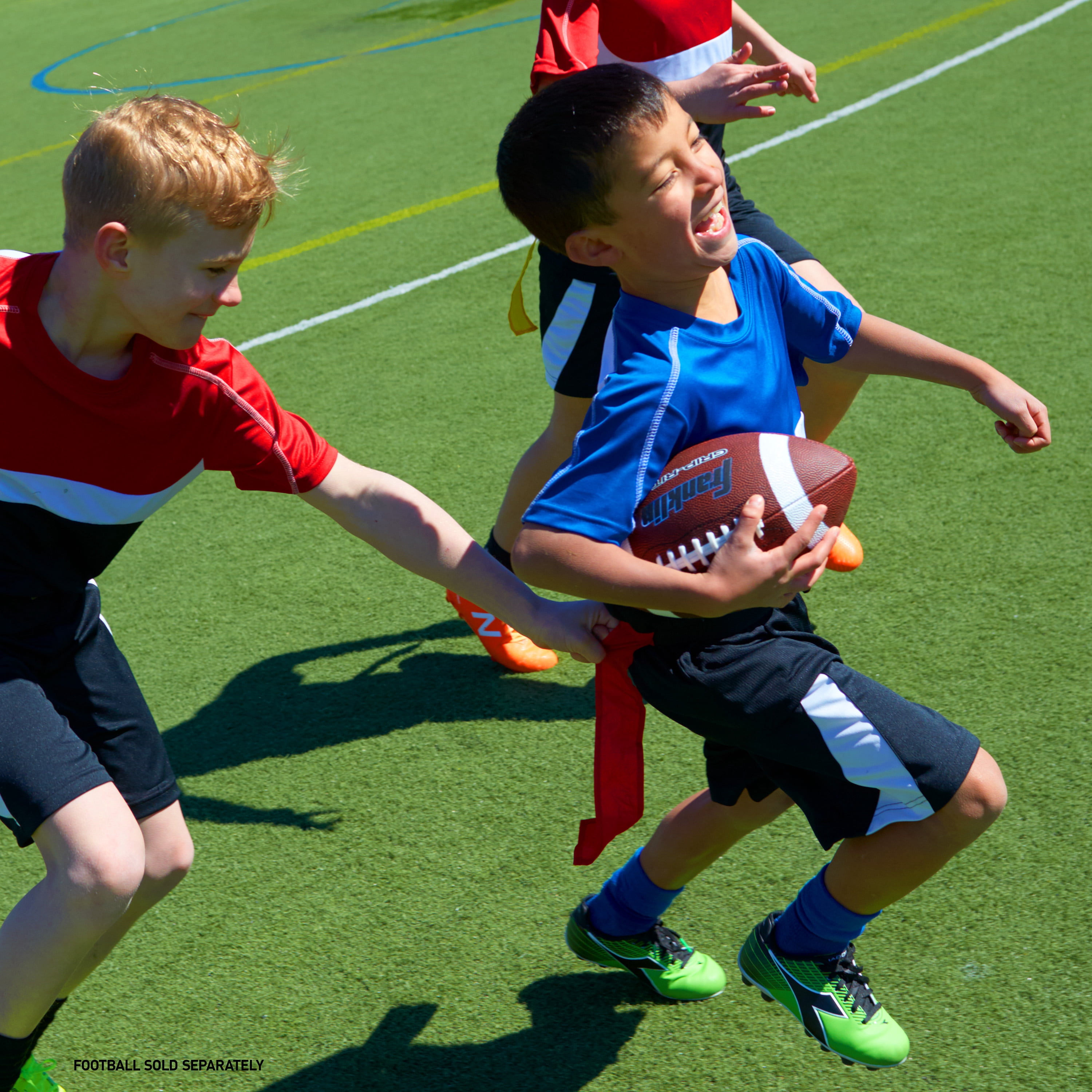 Franklin Sports Complete 7 Person Flag Football Set with Carry Bag