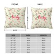 Floral Background Decorative pillowcase, pillow cover, outdoor cushion