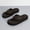 Dark Brown, variant on Herringbone Beach Slippers