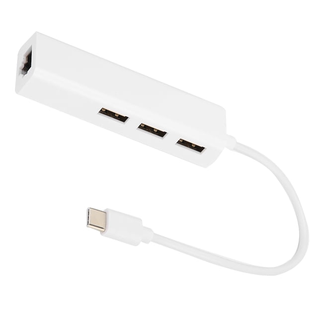 Hub Adaptador De Red, Concentrador De Puertos Sincronización De Datos Estable De Alta Velocidad Ultra Delgado Para 7 Para Para OS X Para