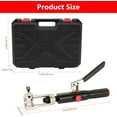 thumbnail image 3 of GloryStar Hydraulic Flare Tool Set, 45 Degree Double Flaring Brake Line Kit for 3/16" to 1/2" Tubing, Includes Cutter and Deburring Tool, 3 of 8