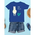 thumbnail image 3 of Ohh Llama T-Shirt Juniors -Image by Shutterstock,  x-Large, 3 of 4