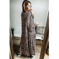 thumbnail image 2 of Soft and Breathable Maxi Dress with Tiered Sleeves and Ruffle Details for a Stylish Fall Look | [ZhiHiMeRi] | (US 4-6)S, 2 of 5