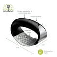 thumbnail image 4 of Fox Run Stainless Steel Garlic Rocker Press, Ergonomic Garlic Mincer, 4 of 4