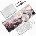 thumbnail image 4 of Cherry Blossom Large Gaming Mouse Pad - 31.5x12 Inch, Large Desk Mat, Extended Mousepad with Non-Slip Base, Stitched Edge, Perfect for Desk, Home Office, 4 of 6