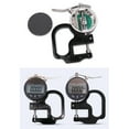 thumbnail image 4 of Aluminium Electronic Thickness Gauge Professional Button Control Hand Held Control Digital Display Meter LCD 0-12.7mm Paper Film Adhesive Tape Meter, 4 of 7