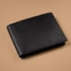 thumbnail image 5 of Cartera Fossil Derrick de piel con doble pliegue con bloqueo RFID, negra, 5 of 5