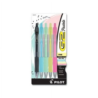  HULIPARK Colored Gel Pens for Note Taking, 6PCS Pastel